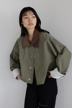 BONJOUR SAGAN公式オンラインストア / corduroy collar coverall