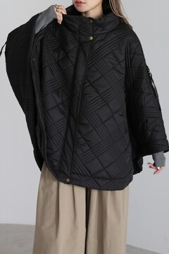 BONJOUR SAGAN公式オンラインストア / キルティングポンチョコート