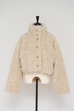 BONJOUR SAGAN公式オンラインストア / poodle boa 2way collar coat