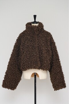 BONJOUR SAGAN公式オンラインストア / poodle boa 2way collar coat
