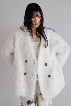 BONJOUR SAGAN公式オンラインストア / sheep like fur jacket / シープ