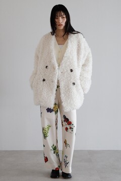 SHEEP FUR LIKE COAT シープファーライクコート BONJOUR SAGAN公式オンラインストア / sheep like fur jacket / シープ