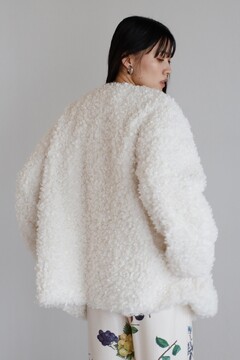 BONJOUR SAGAN公式オンラインストア / sheep like fur jacket / シープ