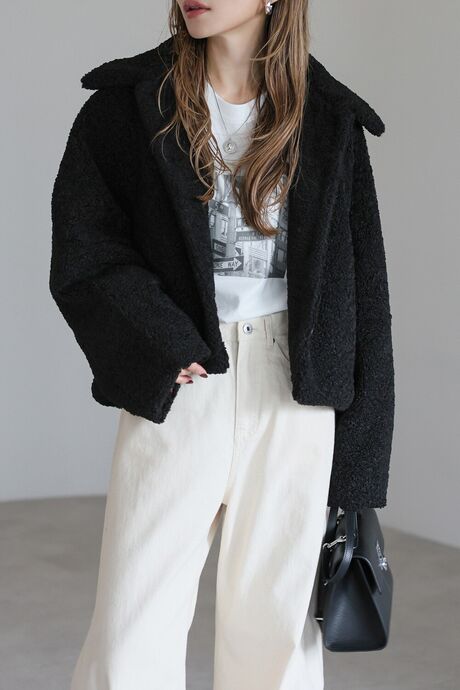 ボアショートジャケット　　　　　　　