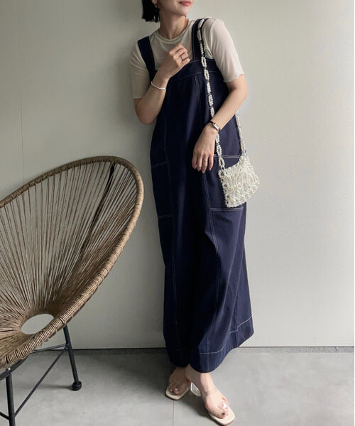 model:162㎝　着用サイズFREE
