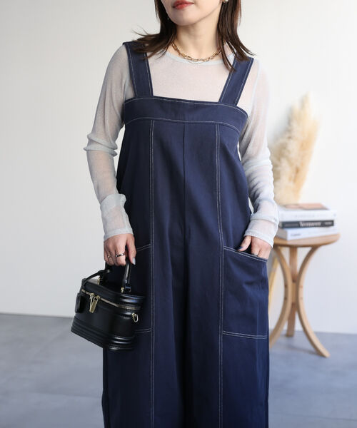 model:162㎝　着用サイズFREE