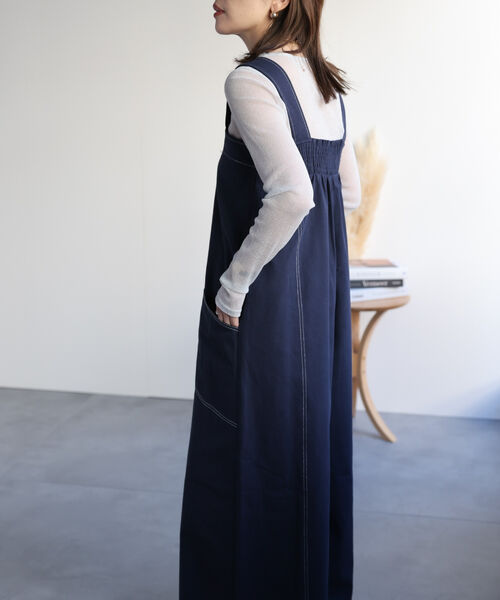 model:162㎝　着用サイズFREE