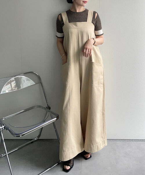 model:162㎝　着用サイズFREE