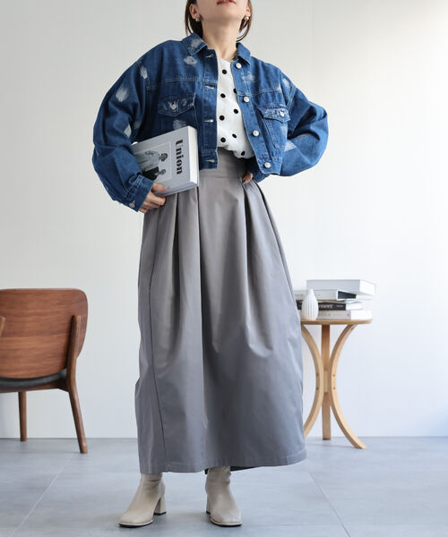 model:162㎝　着用サイズFREE