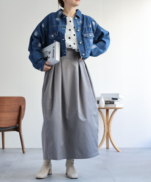 model:162㎝　着用サイズFREE