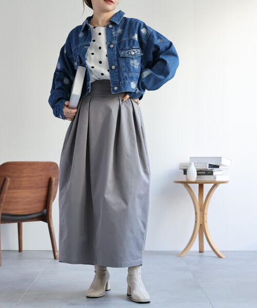 model:162㎝　着用サイズFREE