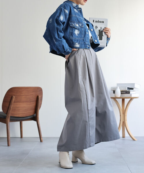 model:162㎝　着用サイズFREE
