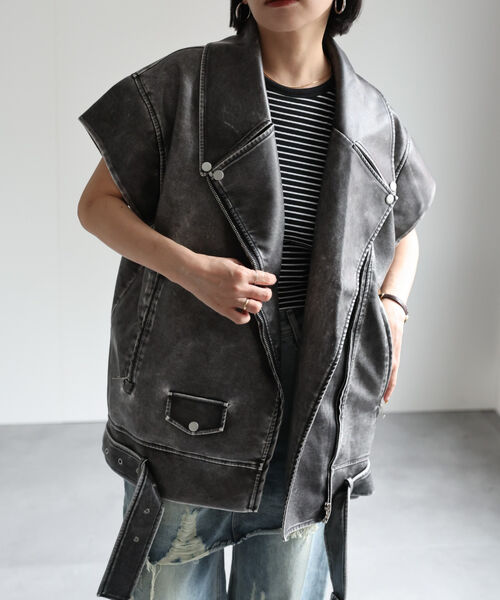 model:162㎝　着用サイズ：FREE