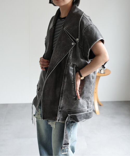 model:162㎝　着用サイズ：FREE