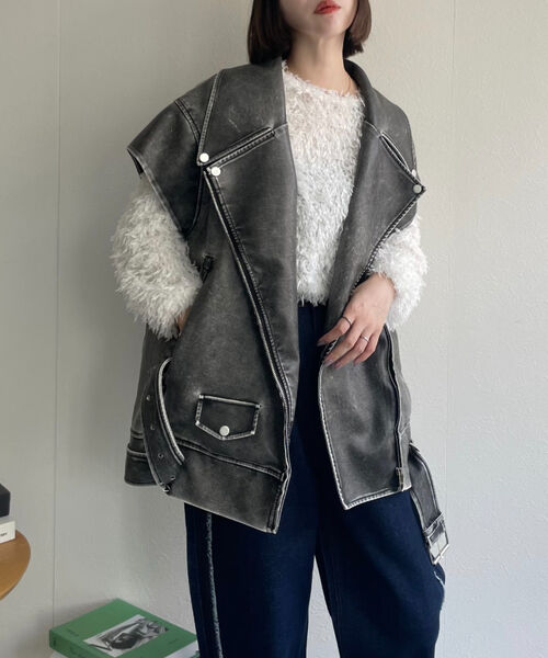 model:162㎝　着用サイズ：FREE