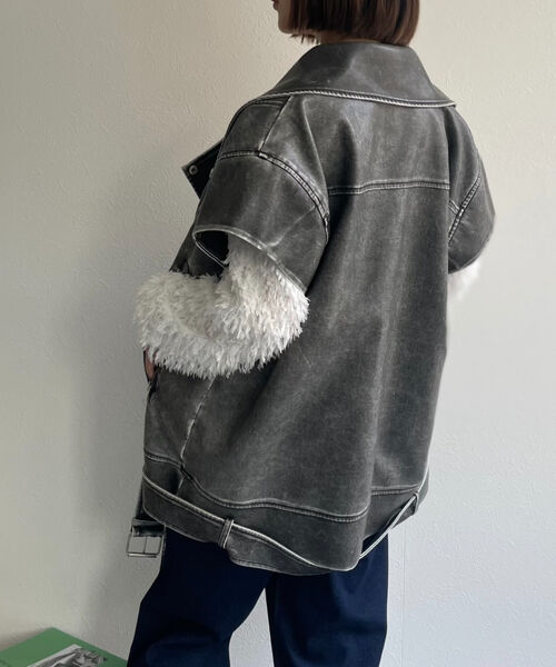 model:162㎝　着用サイズ：FREE