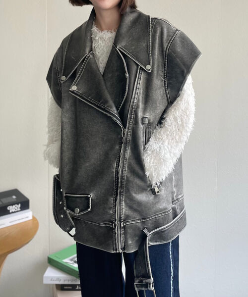 model:162㎝　着用サイズ：FREE