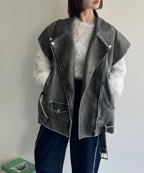 model:162㎝　着用サイズ：FREE