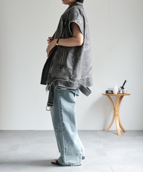 model:162㎝　着用サイズ：FREE