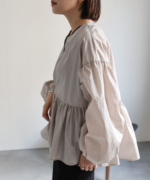 model:162㎝　着用サイズ：FREE