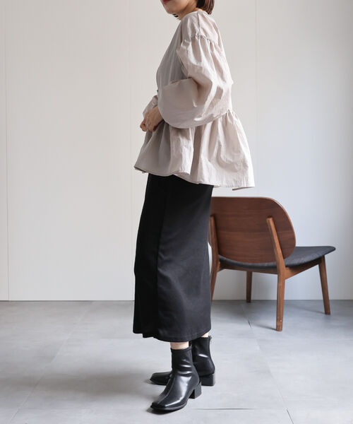 model:162㎝　着用サイズ：FREE