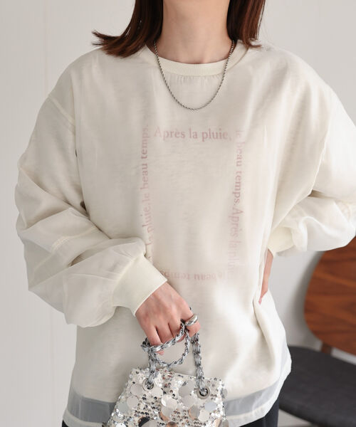model：162cm 着用サイズ：F