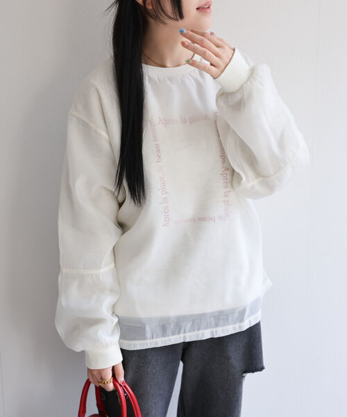 model：158cm 着用サイズ：F