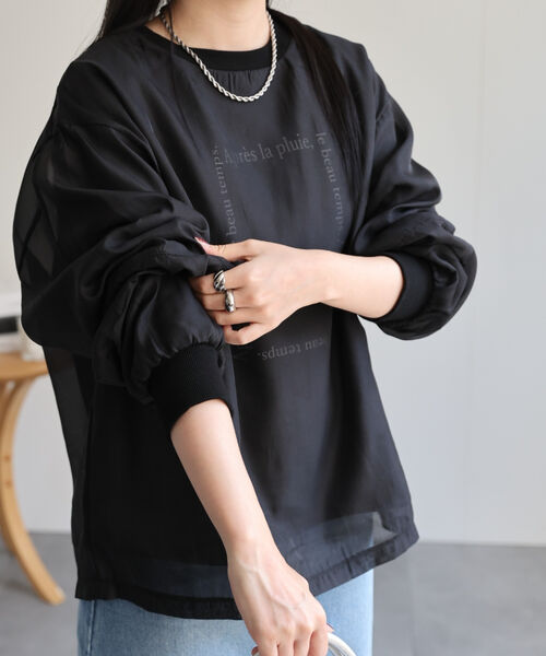 model：158cm 着用サイズ：F
