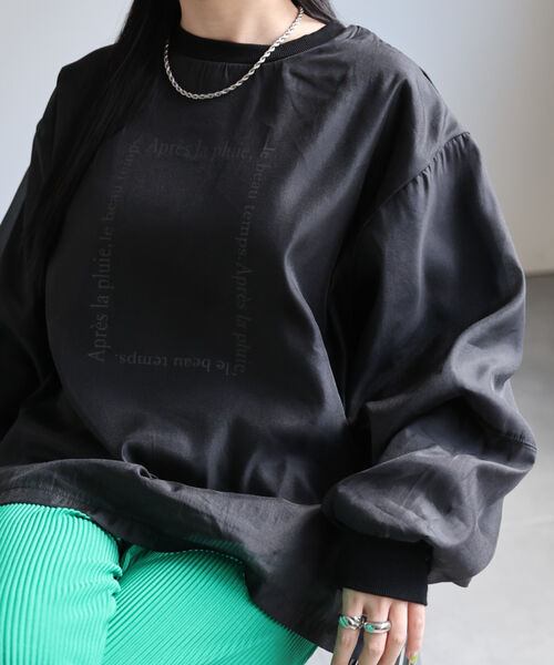 model：158cm 着用サイズ：F