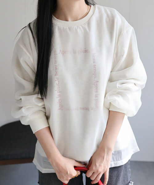 model：158cm 着用サイズ：F