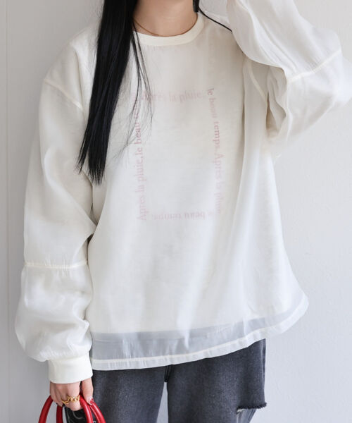 model：158cm 着用サイズ：F