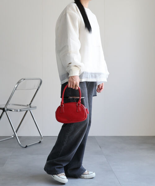 model：158cm 着用サイズ：F