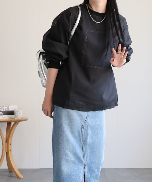 model：158cm 着用サイズ：F