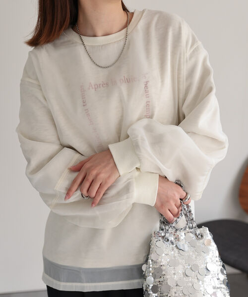 model：162cm 着用サイズ：F