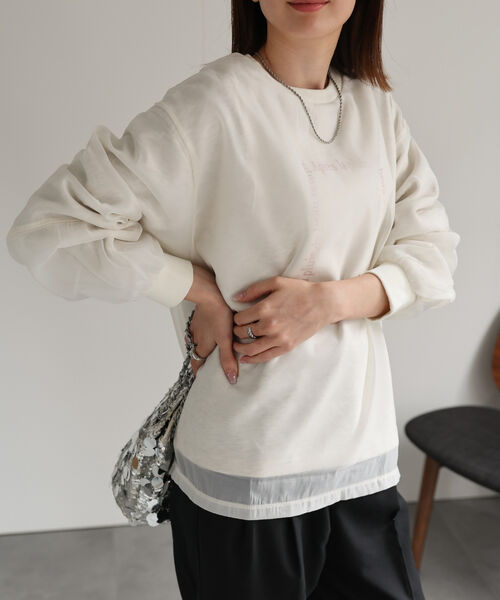 model：162cm 着用サイズ：F