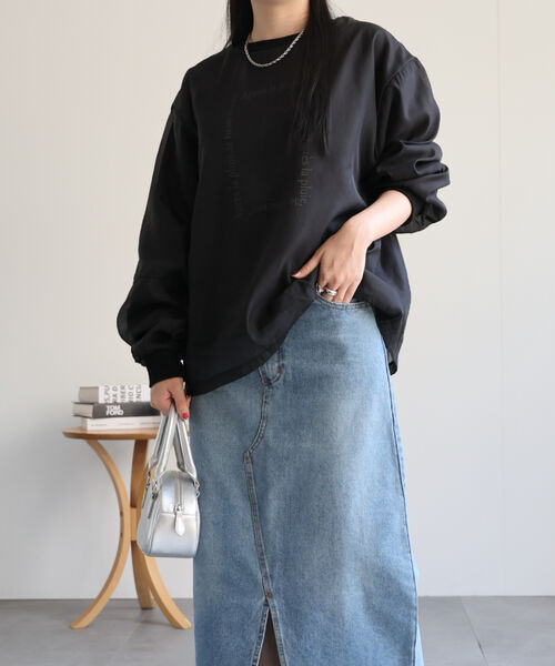 model：158cm 着用サイズ：F