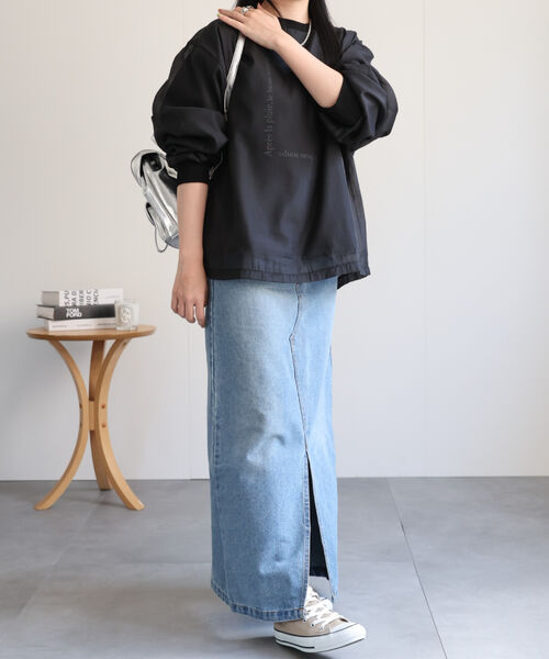 model：158cm 着用サイズ：F