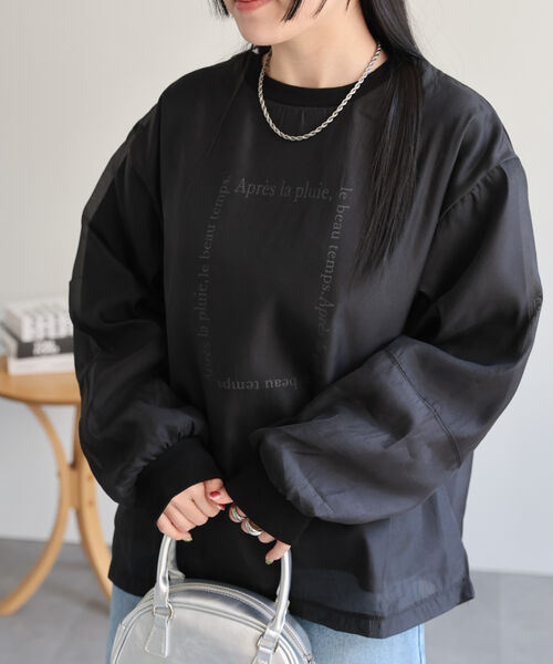 model：158cm 着用サイズ：F