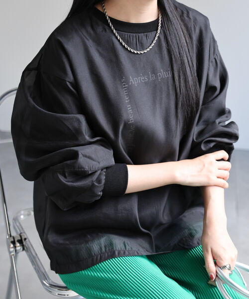 model：158cm 着用サイズ：F