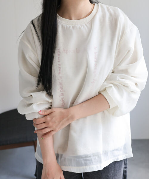 model：158cm 着用サイズ：F