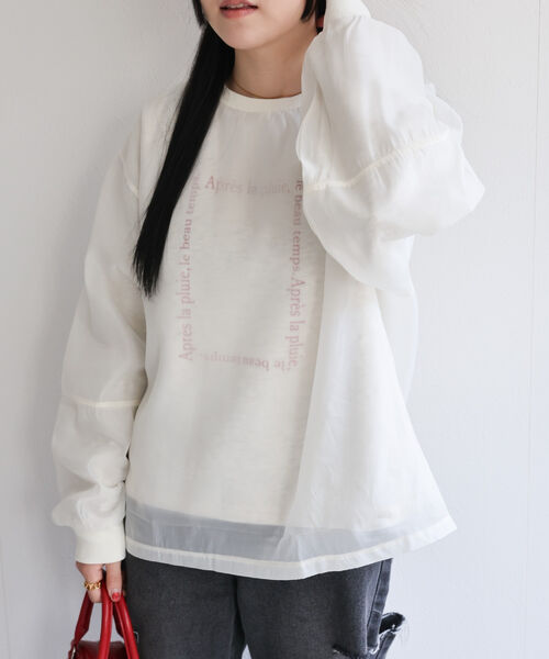 model：158cm 着用サイズ：F