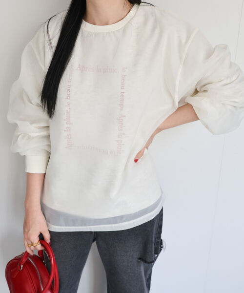 model：158cm 着用サイズ：F