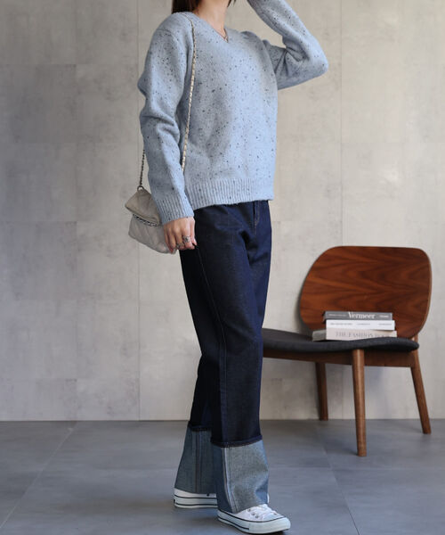 model：162㎝　着用サイズ：F