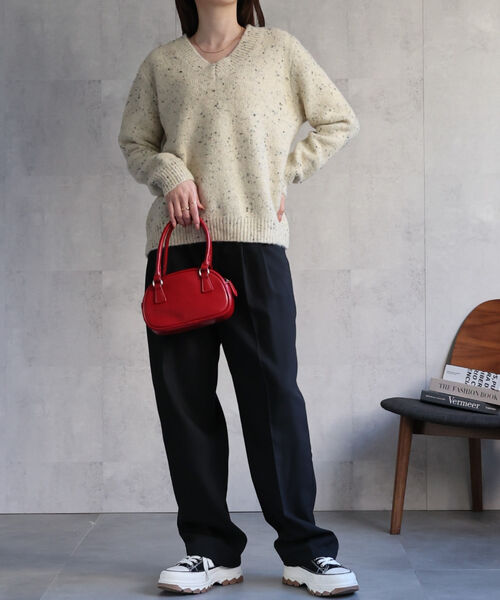 model：162㎝　着用サイズ：F