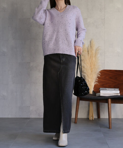 model：162㎝　着用サイズ：F