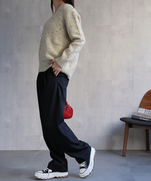 model：162㎝　着用サイズ：F