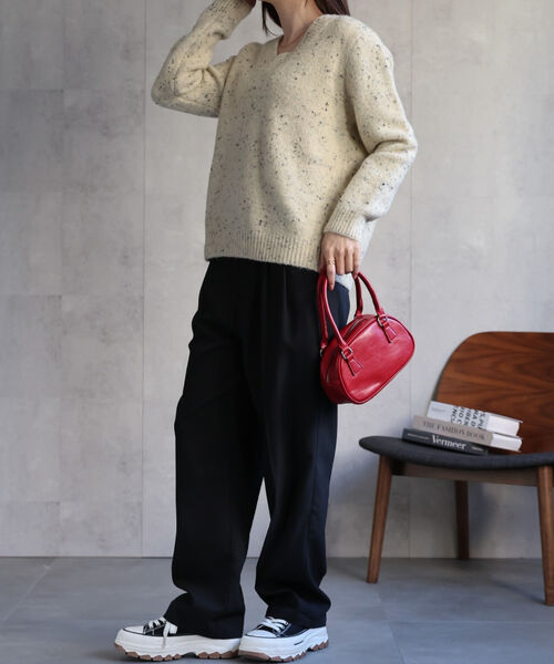 model：162㎝　着用サイズ：F