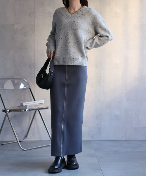 model：162㎝　着用サイズ：F