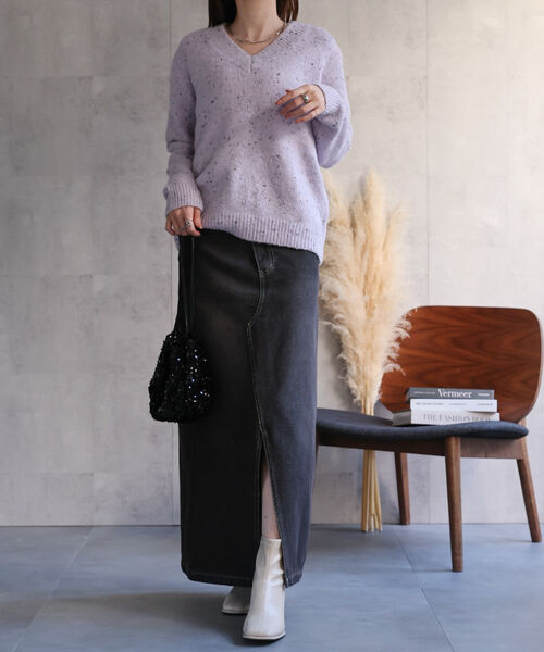 model：162㎝　着用サイズ：F