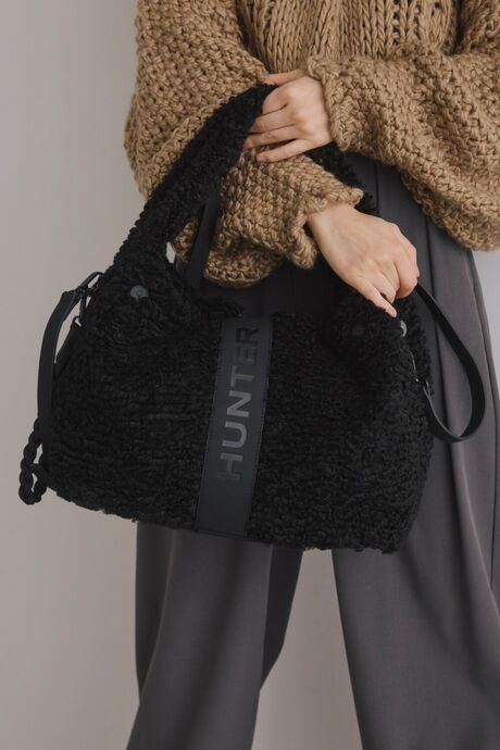 【HUNTER】BOUCLE MEDIUM TOTE